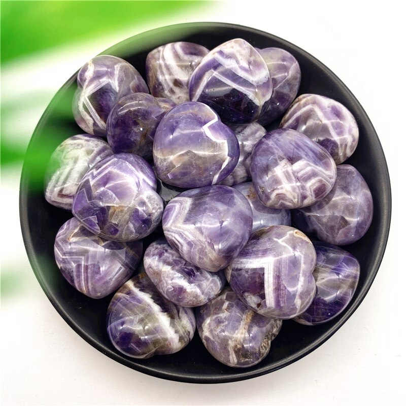 Coeur en Améthyste | Lithothérapie Stéphanie