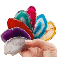 Petite Tranche d'Agate | Lithothérapie Stéphanie