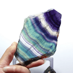 Petite Tranche de Fluorite | Lithothérapie Stéphanie
