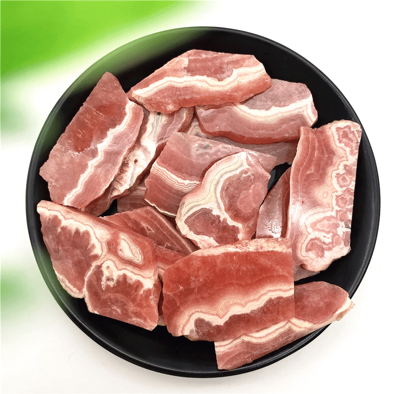 Petite Tranche de Rhodochrosite | Lithothérapie Stéphanie