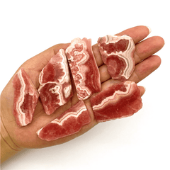 Petite Tranche de Rhodochrosite Naturelle | Lithothérapie Stéphanie