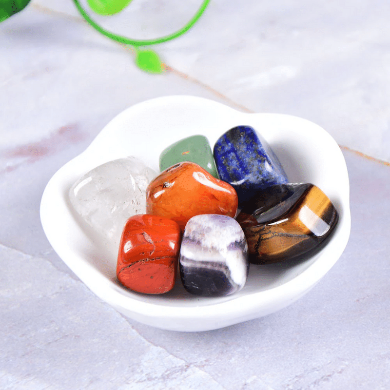 Pierres Roulées | 7 Chakras | Lithothérapie Stéphanie