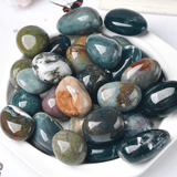 Pierre Roulée | Agate Mousse | 100g | Lithothérapie Stéphanie