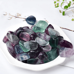 Pierre Fluorite Roulée | Lithothérapie Stéphanie