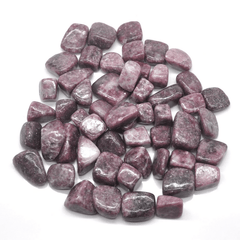 Lépidolite Roulée | Lithothérapie Stéphanie