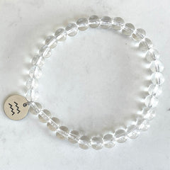 Bracelet Zodiaque en Cristal de Roche