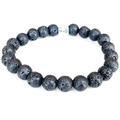 Bracelet Zodiaque en Pierre de Lave