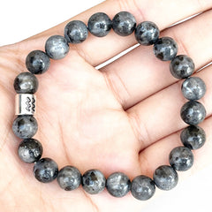 Bracelet Zodiaque en Larvikite