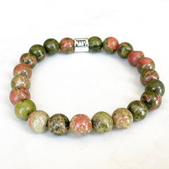 Bracelet Zodiaque en Unakite