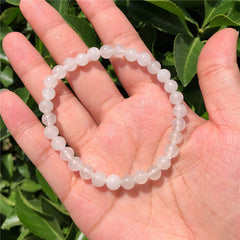 Bracelet en Pierre Quartz Laiteux | Lithothérapie Stéphanie