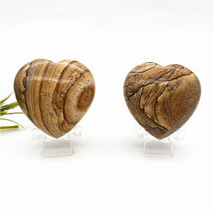 Coeur de Jaspe Paysage | Lithothérapie Stéphanie