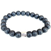 Bracelet Zodiaque en Pierre de Lave | Lithothérapie Stéphanie