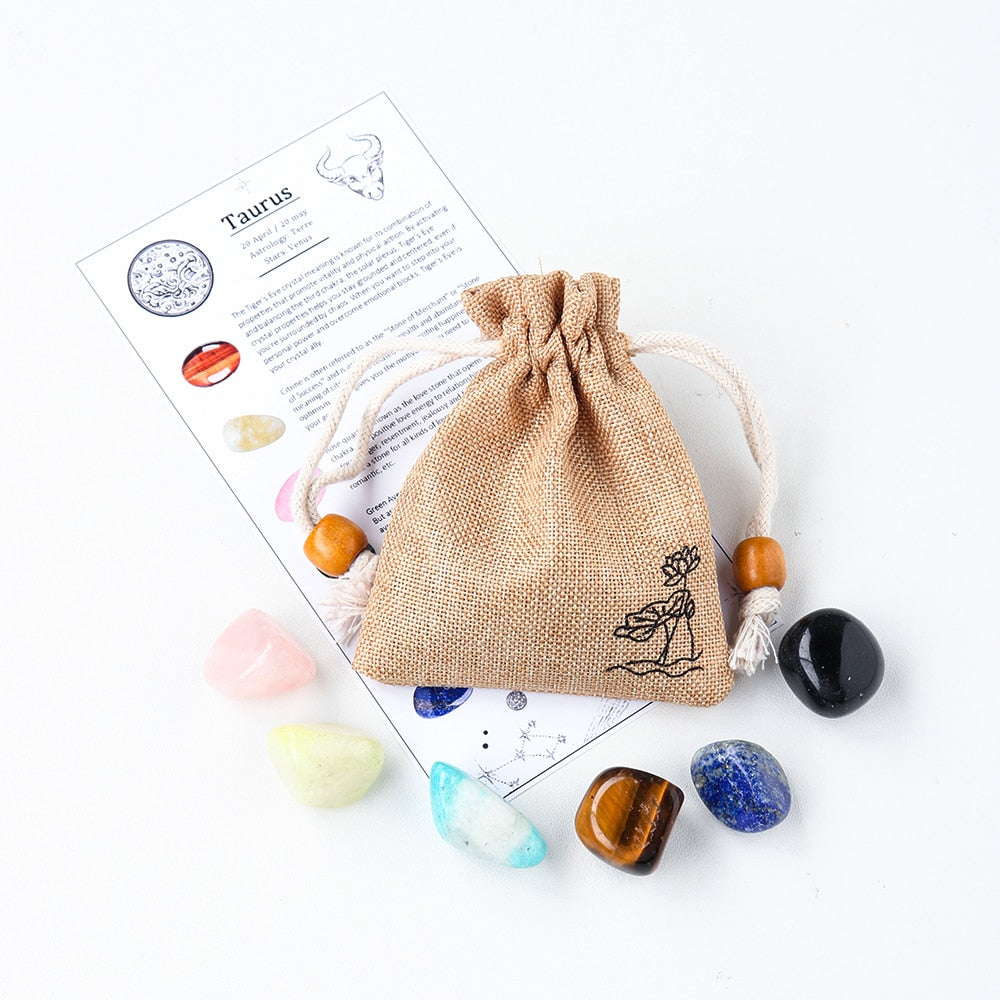 Kit Lithothérapie | Taureau | Lithothérapie Stéphanie