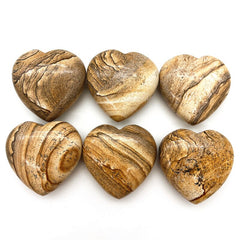 Coeur de Jaspe Paysage | Lithothérapie Stéphanie