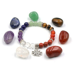 Kit Cadeau Lithothérapie | 7 Chakras | Lithothérapie Stéphanie