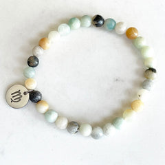 Bracelet Zodiaque en Amazonite