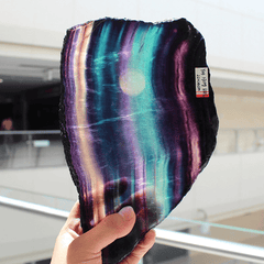 Tranche Fluorite | Lithothérapie Stéphanie
