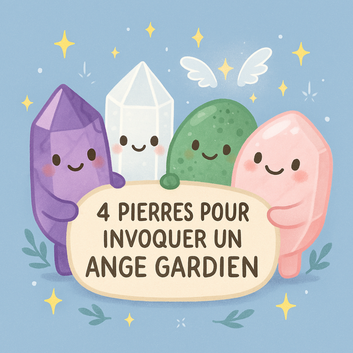 4 Pierres pour Invoquer un Ange Gardien