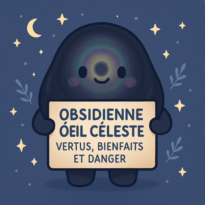 Obsidienne Oeil Céleste - Vertus, Bienfaits et Danger