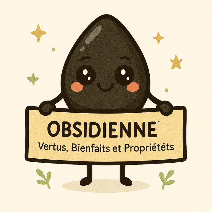 Obsidienne - Vertus, Bienfaits et Propriétés
