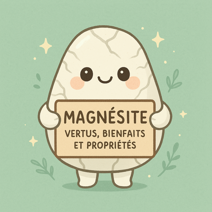 Magnésite - Vertus, Bienfaits et Propriétés