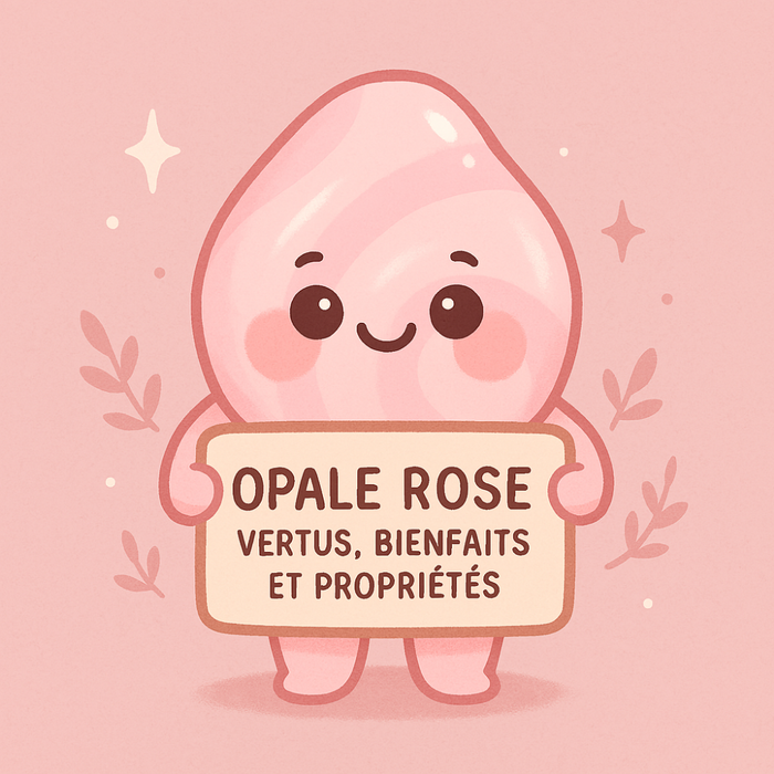 Opale Rose - Vertus, Bienfaits et Propriétés