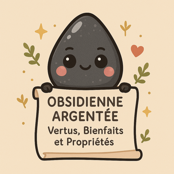 Obsidienne Argentée - Vertus, Bienfaits et Propriétés