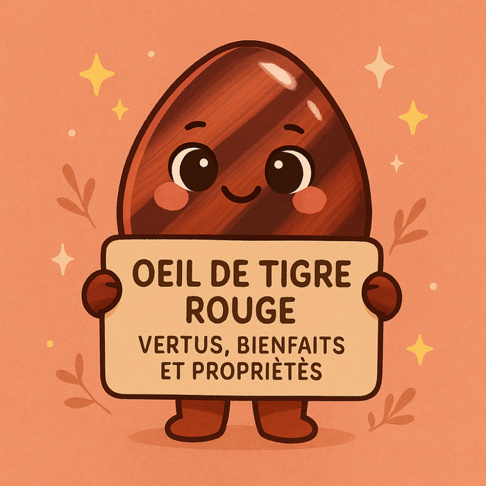Oeil de Tigre Rouge - Vertus, Bienfaits et Propriétés