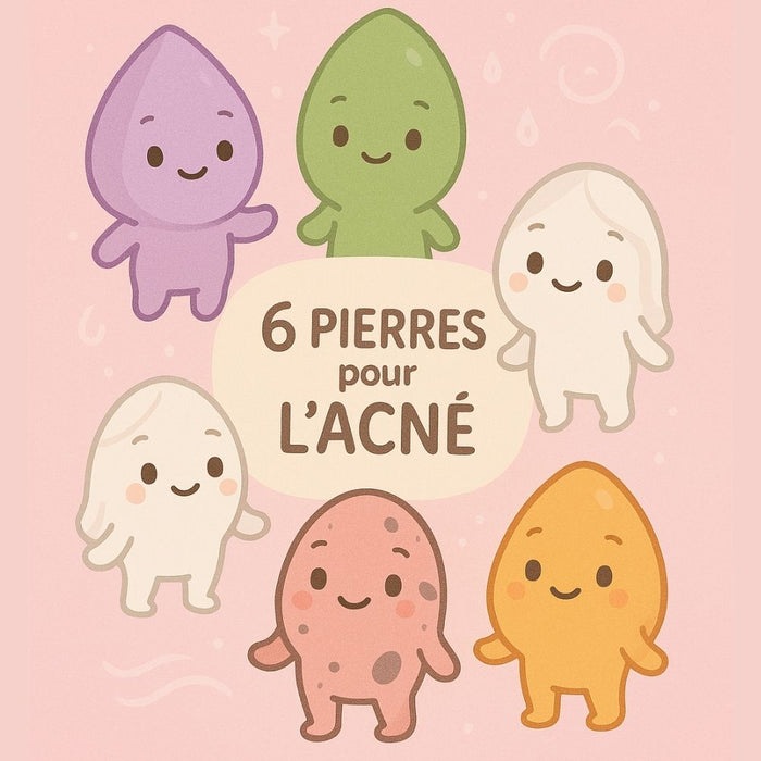 6 Pierres pour l'Acné