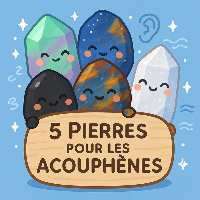 5 Pierres pour les Acouphènes