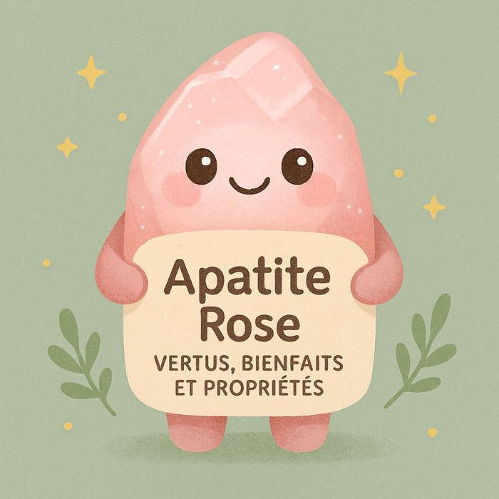 apatite rose : vertus, bienfait et propriétés 