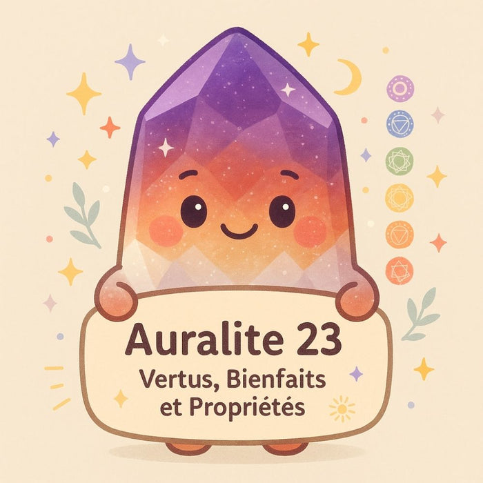 Auralite 23 - Vertus, Bienfaits et Propriétés