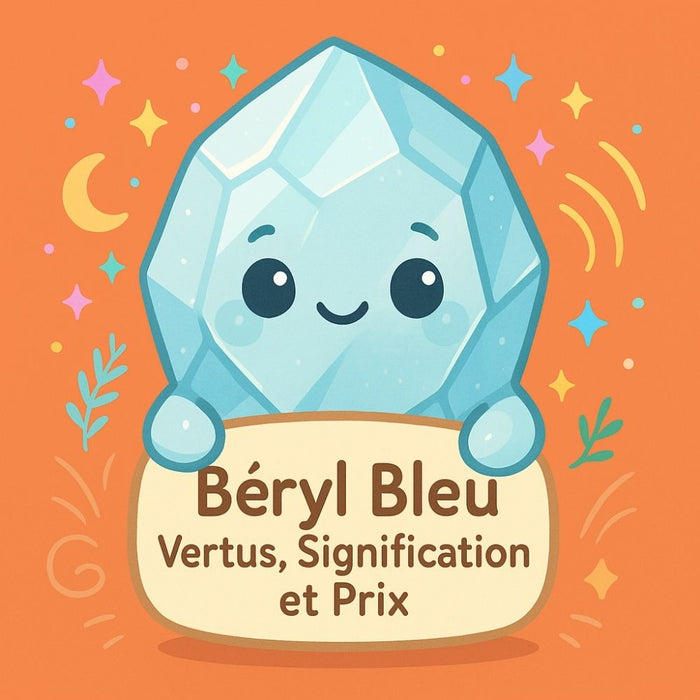 Béryl Bleu - Vertus, Signification et Prix