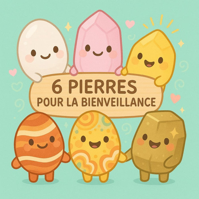 6 Pierres pour la Bienveillance