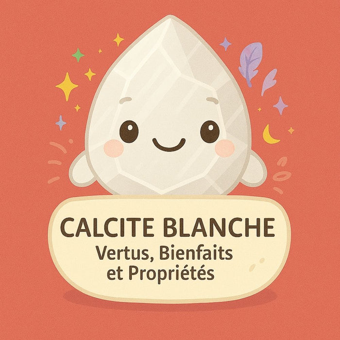 Calcite Blanche - Vertus, Bienfaits et Propriétés