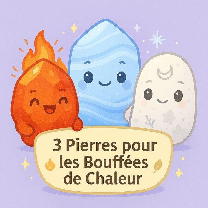 3 Pierres pour les Bouffées de Chaleur