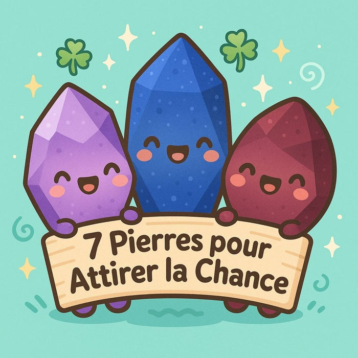 7 Pierres pour attirer la Chance
