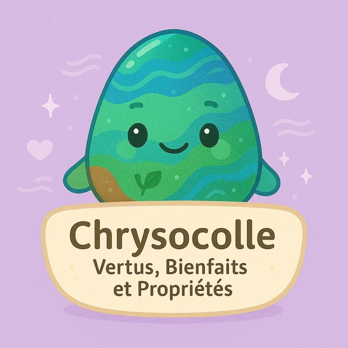 Chrysocolle - Vertus, Bienfaits et Propriétés