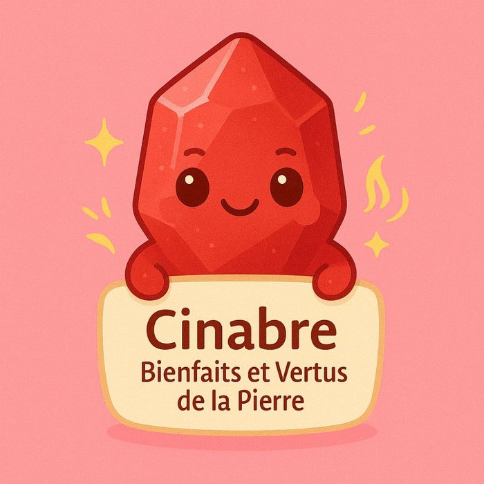 Cinabre - Bienfaits et Vertus de la Pierre