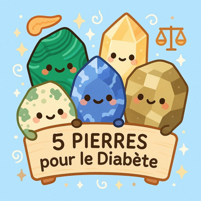 5 Pierres pour le Diabète