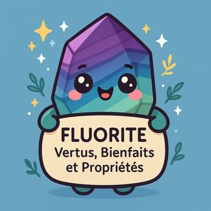 Fluorite - Vertus, Bienfaits et Propriétés