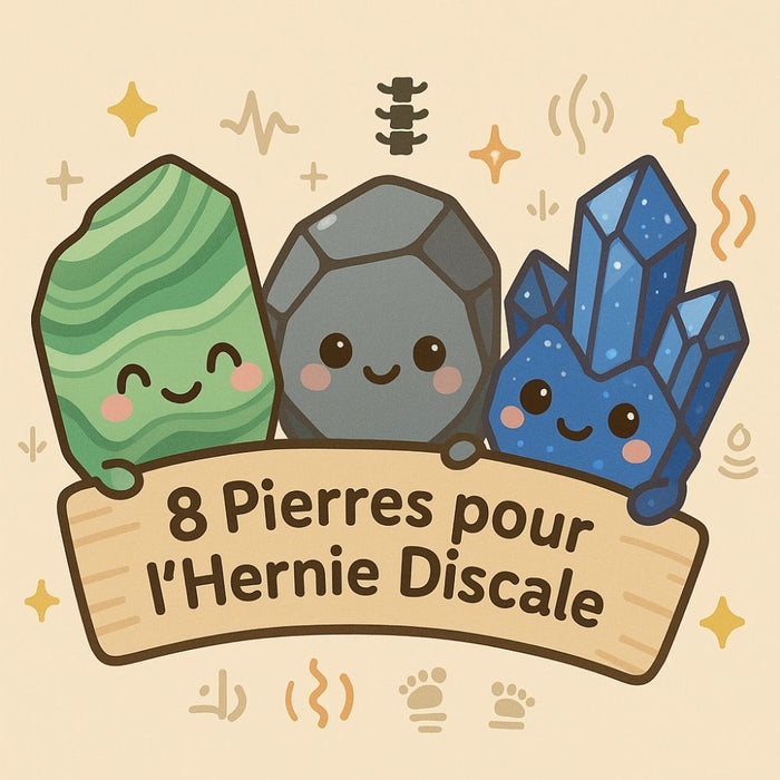 8 Pierres pour l'Hernie Discale