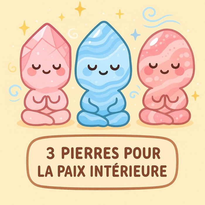 3 Pierres pour la Paix Intérieure