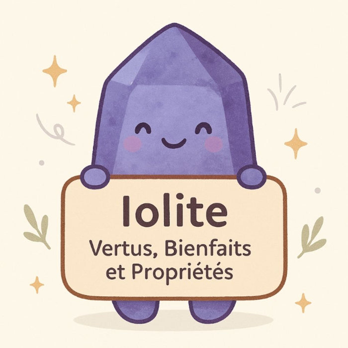 Iolite - Vertus, Bienfaits et Propriétés