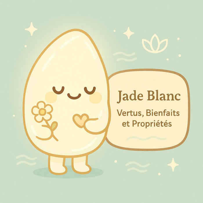 Jade Blanc - Vertus, Bienfaits et Propriétés