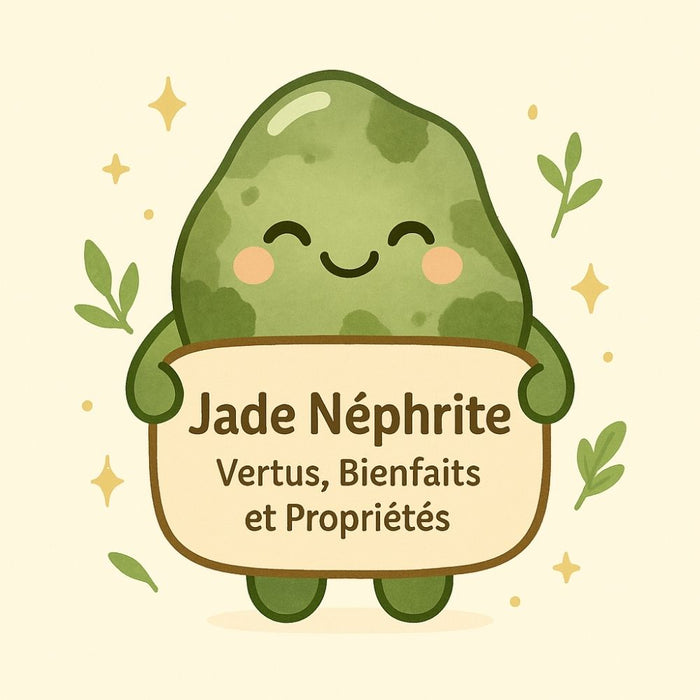 Jade Néphrite - Vertus, Bienfaits et Propriétés
