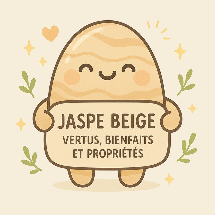 Jaspe Beige - Vertus, Bienfaits et Propriétés