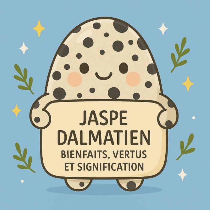 Jaspe Dalmatien - Bienfaits, Vertus et Signification
