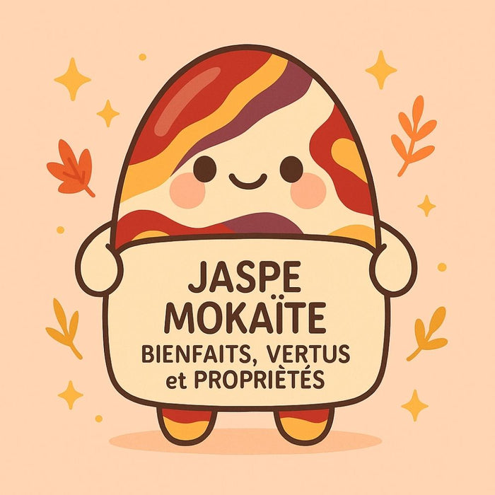 Jaspe Mokaïte - Bienfaits, Vertus et Propriétés