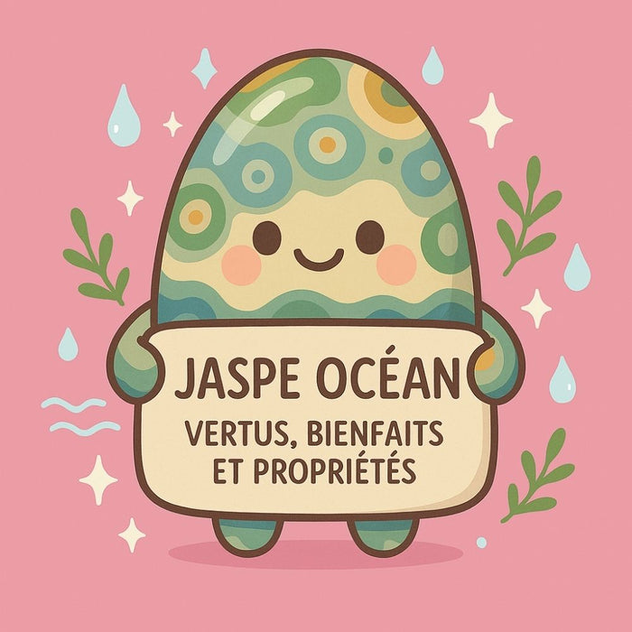 Jaspe Océan - Vertus, Bienfaits et Propriétés